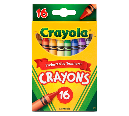Crayola Crayons - 16 Pieces Pack