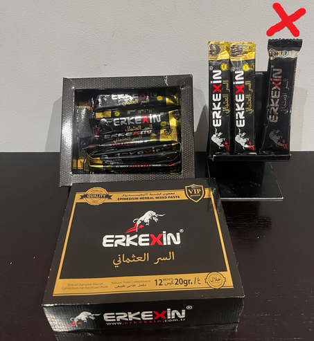 عسل السر العثماني التركي الأصلي 12 قطعة  للرجال