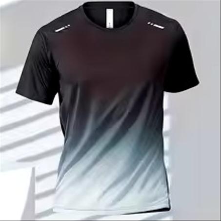 تي شيرت رجالي، قميص تنس الريشة، سريع الجفاف، قميص رياضي للتدريب على الملاكمة، تي شيرت للجري، ملابس رجالية كبيرة الحجم