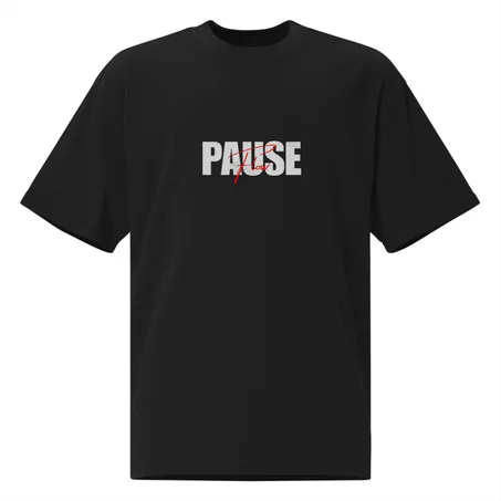 Pause Flow Tchirt Design OverSize