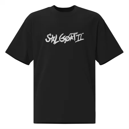 T-SHIRT NOIR « SALGOAT VOL.2 » OverSize