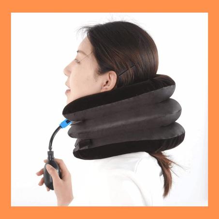 داعم الرقبة القابل للنفخ