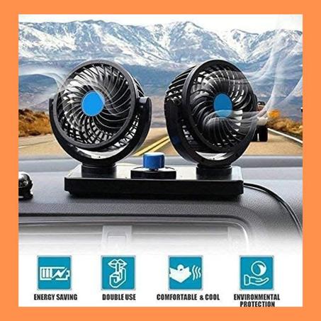 مروحة السيارة الثنائية