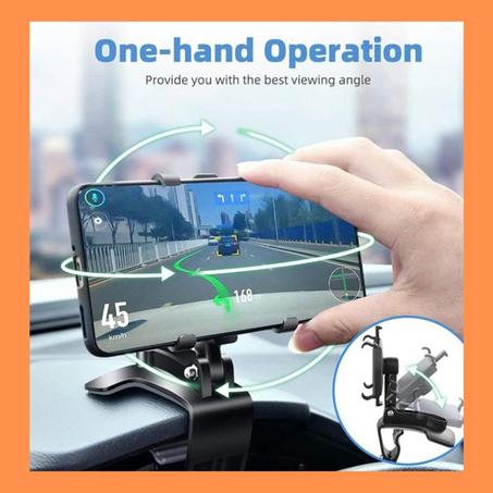 حامل الهاتف للسيارة قابل للتعديل