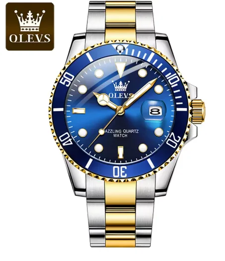 OLEVS 5885 Genuine  Classics Date Waterproof