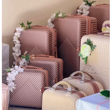 Bridal Travel Bags Set – JISSA ✨ | Luxury Wedding Luggage for Brides