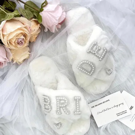 Bridal Slippers – JISSA ✨ | Luxury Wedding Slippers for Brides