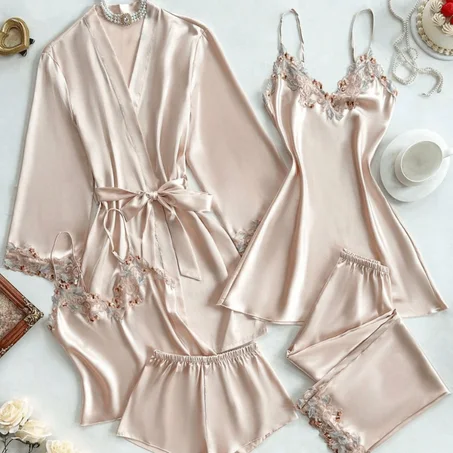 Bridal Pajamas Set – JISSA ✨ | Luxury Wedding & Honeymoon Sleepwear