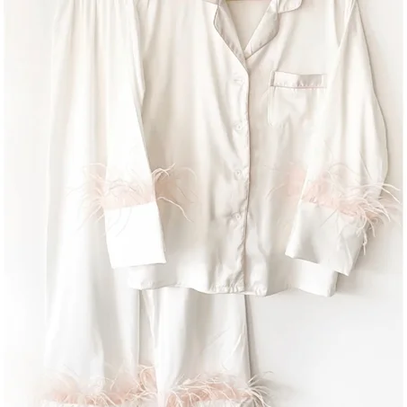 Bridal Pajamas Set – JISSA ✨ | Luxury Wedding & Honeymoon Sleepwear