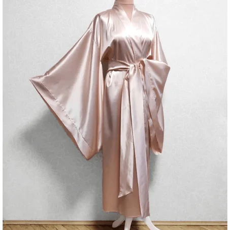 Luxury Bridal Robe – JISSA ✨ | Elegant Wedding Morning Robe for Brides
