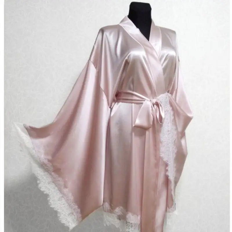 Luxury Bridal Robe – JISSA ✨ | Elegant Wedding Morning Robe for Brides