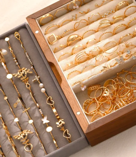 Retro Multi-Piece Ring Set