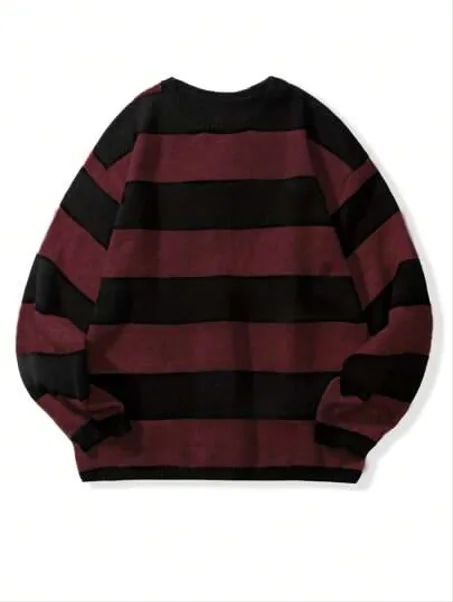 red and black layed shirt