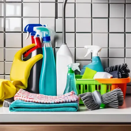 تنظيف المطبخ