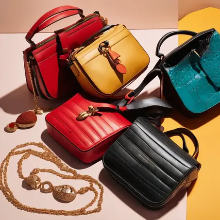 قلائد وحقائب نسائية