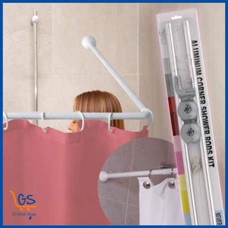 مجموعة قضبان دوش الزاوية