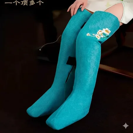 جوارب حرارية طويلة لتدفئة الساقين والقدمين