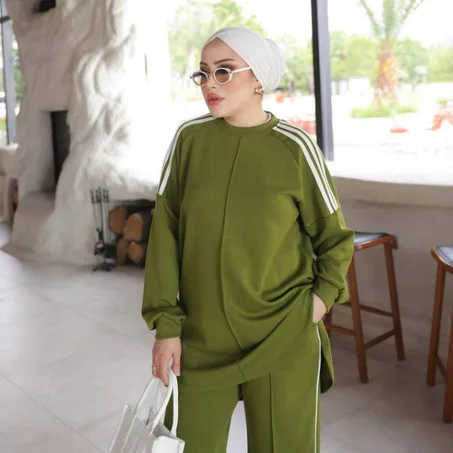Ensemble femme élégant et oversize