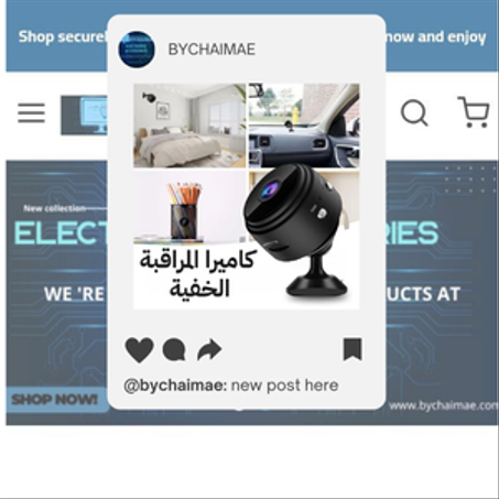 Magnetic Camera For Surveillance