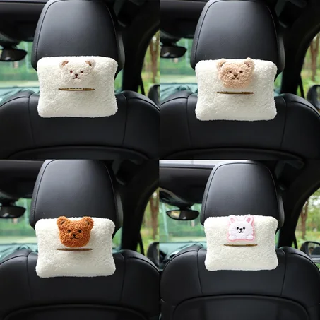 Cute Cartoon Car Tissue Box