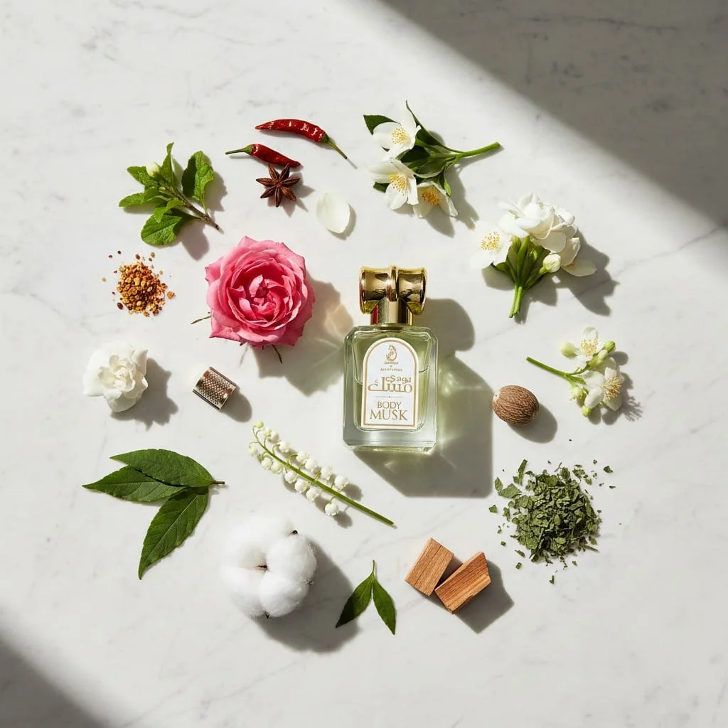 🤍 Body Musk - Huile Parfumée Concentrée