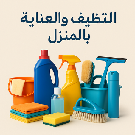 منتجات التنظيف والعناية بالمنزل