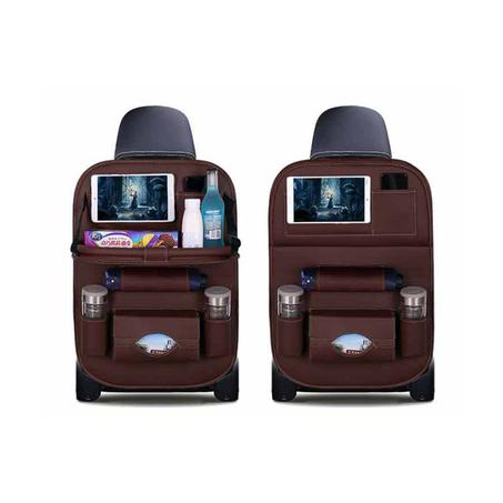 حامل ومنظم الأغراض الشخصية خلف مقعد السيارة