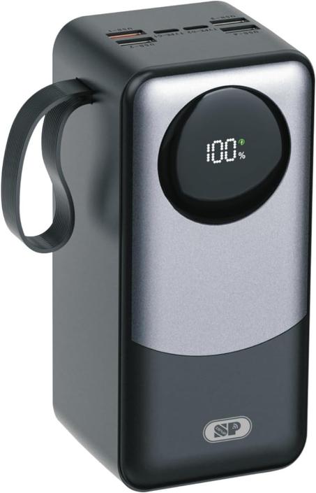 بنك الطاقة ISNUP SP 40000 (PD 22.5 واط + USB 4) مع شاشة رقمية