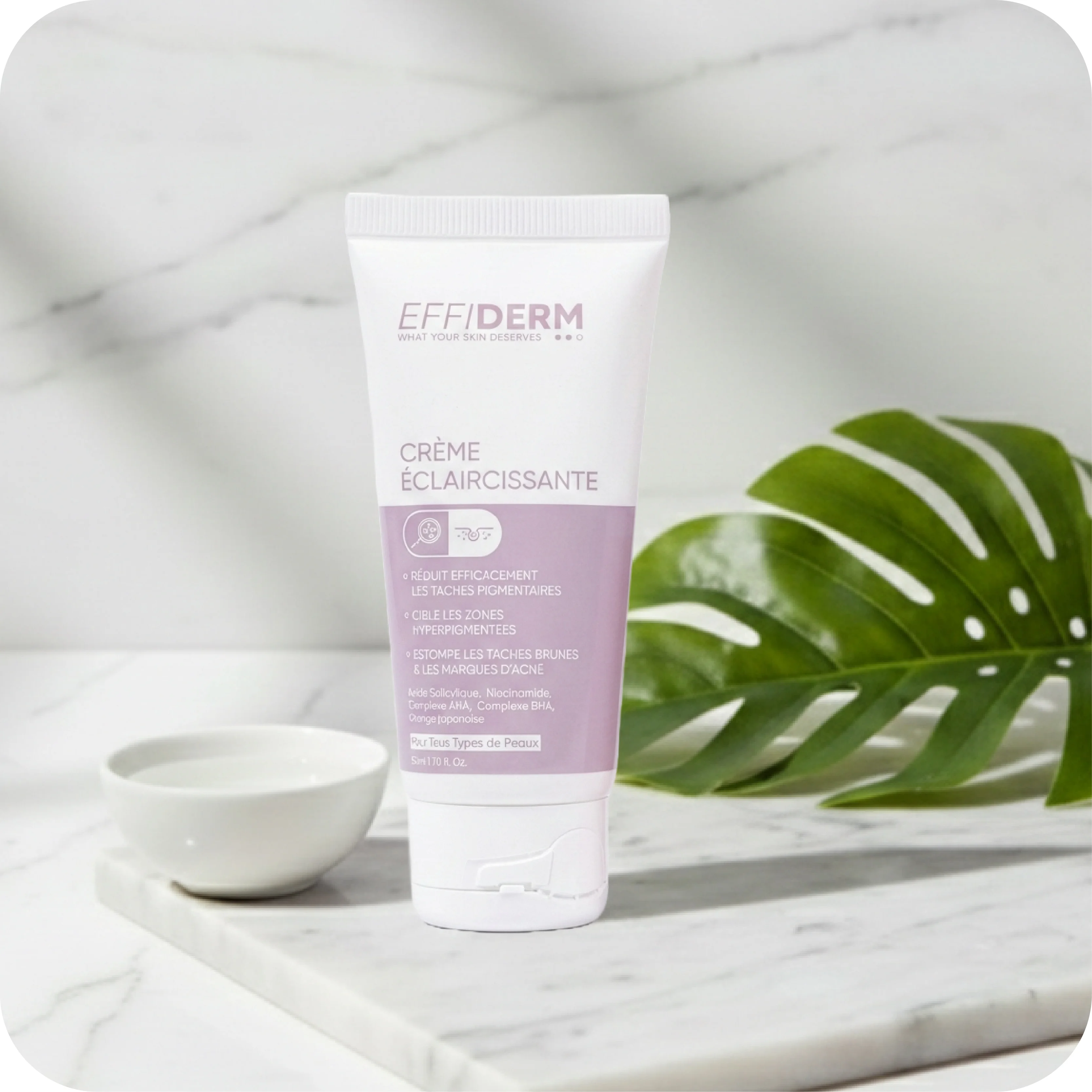 Crème éclaircissante  EFFIDERM