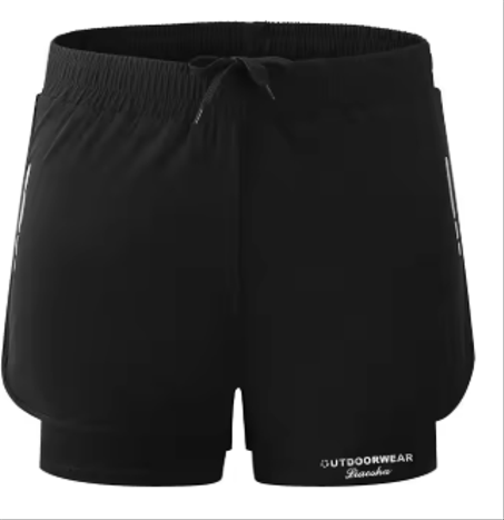 شورت السباحة الرجالي "ألو بانتس" بطبقتين 5 في 1: أنيق، سريع الجفاف، ومريح للارتداء على الشاطئ، في المسبح، أو في الينابيع الحارة!