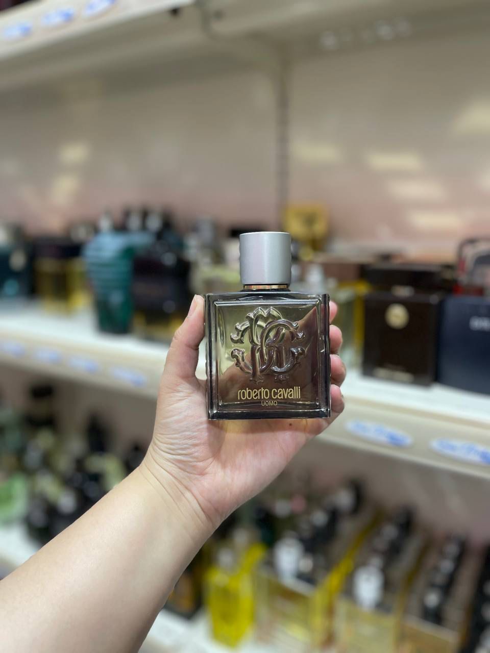 roberto cavalli uomo silver essence ( parfum complet sans emballage)
