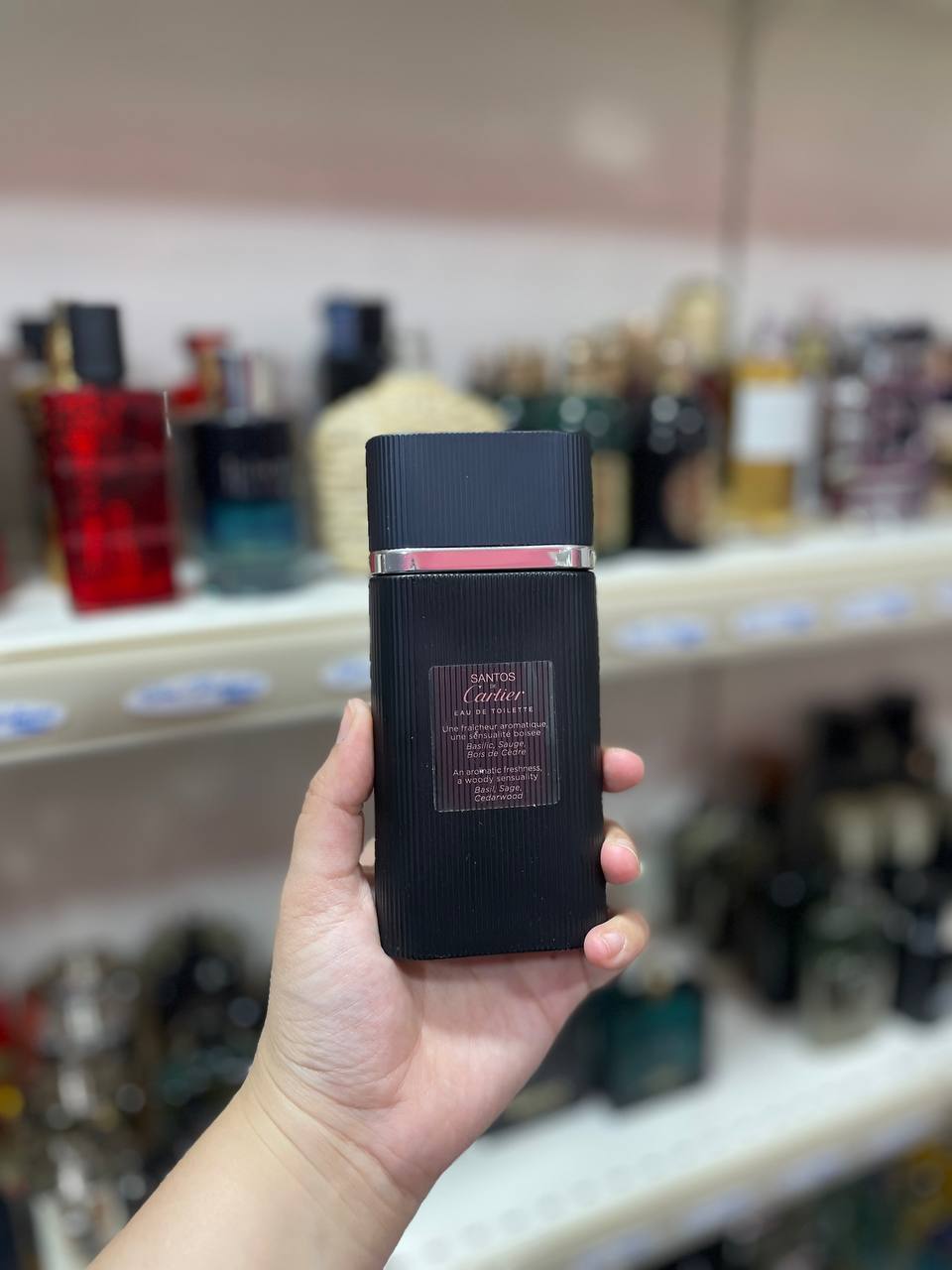 Santos de cartier edt 100ml (Parfum complet sans emballage)