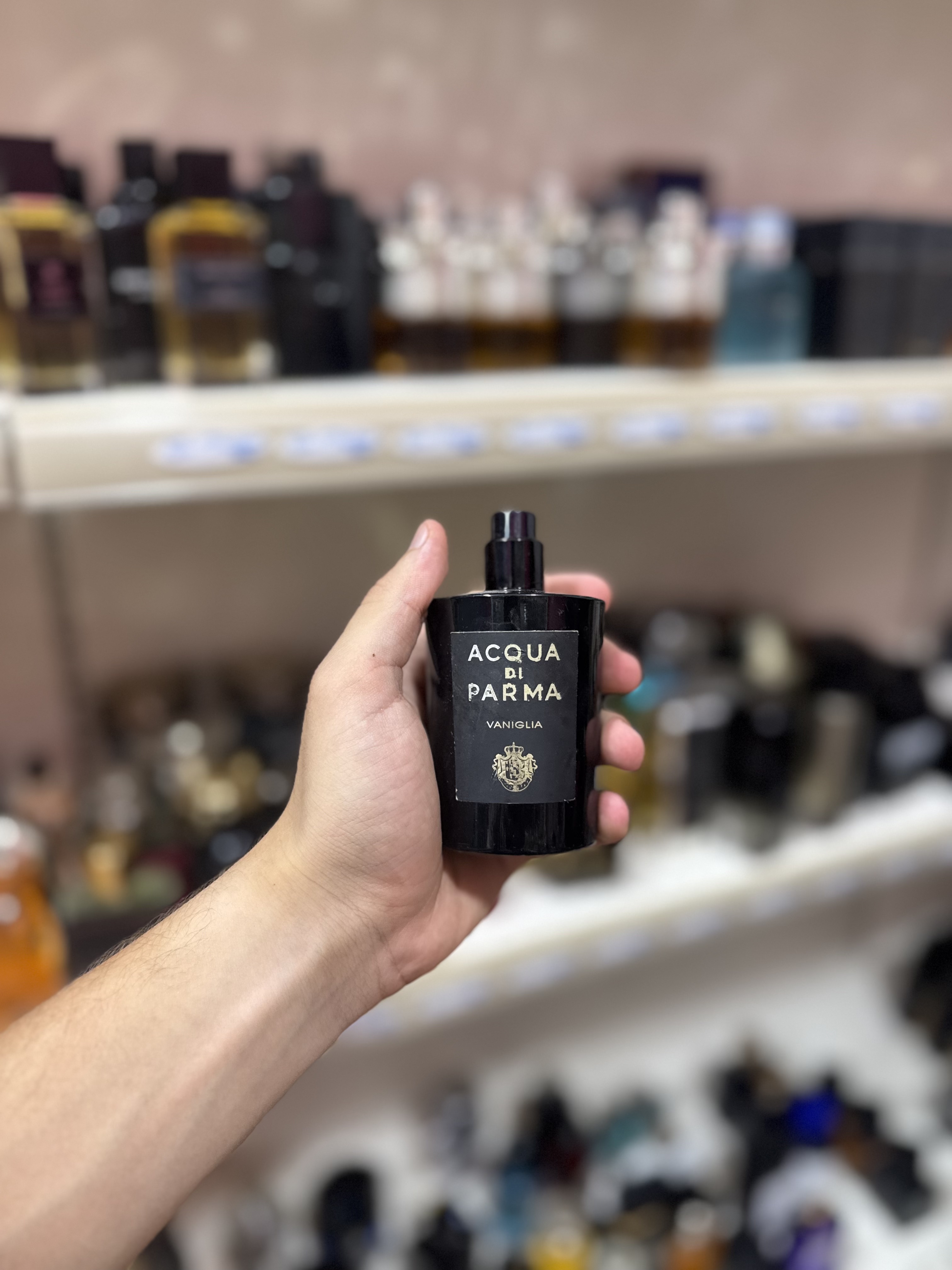 acqua di parma vanilia (complet sans emba)