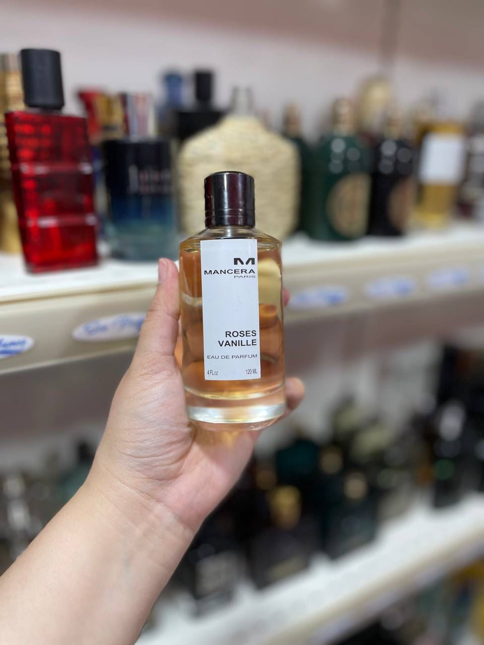 Mancera roses vanille ( parfum complet sans emballage)