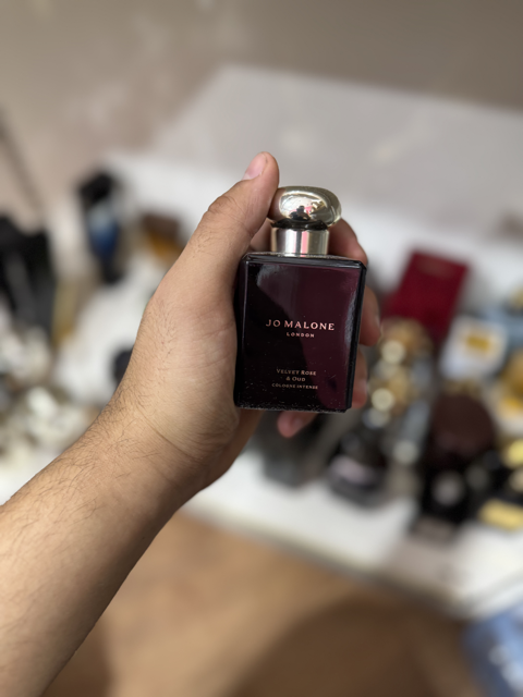 Jo malone roses and oud 50ml (complet sans emballage)
