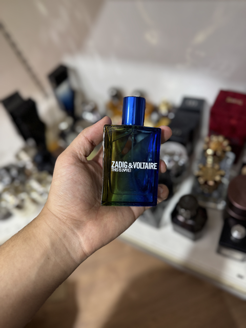 Zadig and voltaire 50ml(complet sans emballage)