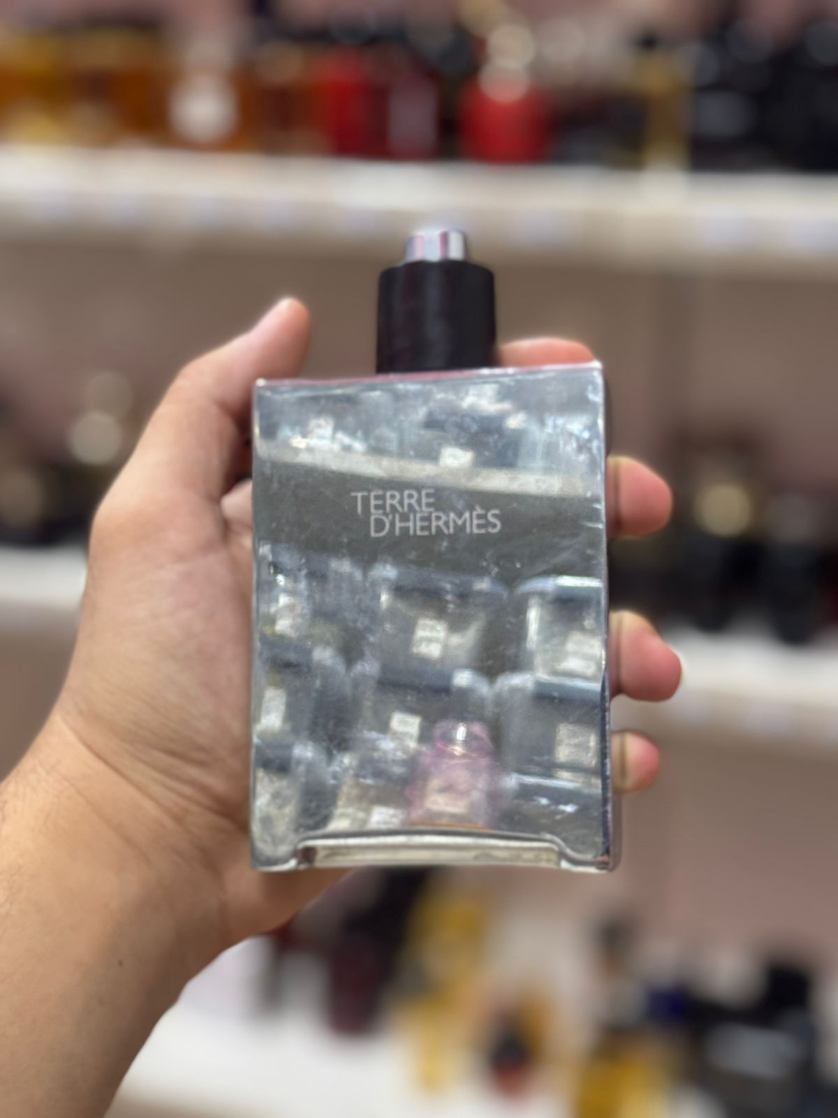 terre d'hermes metal 100ml  (complet sans emballage)