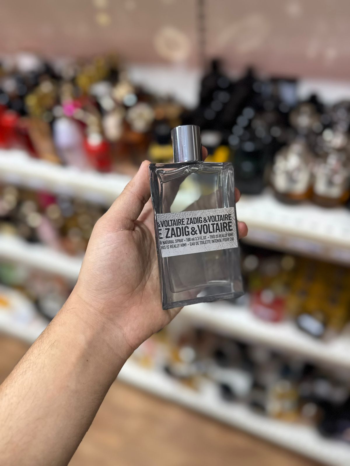zadig and voltaire gris 100ml(complet sans emballage)