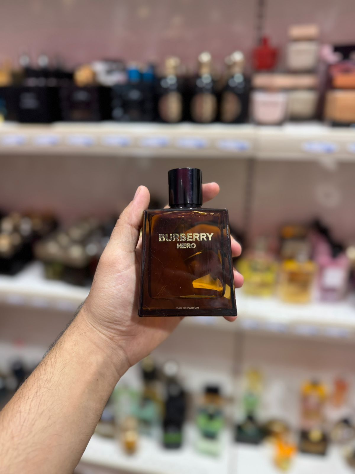 burberry hero 100ml  (complet sans emballage)