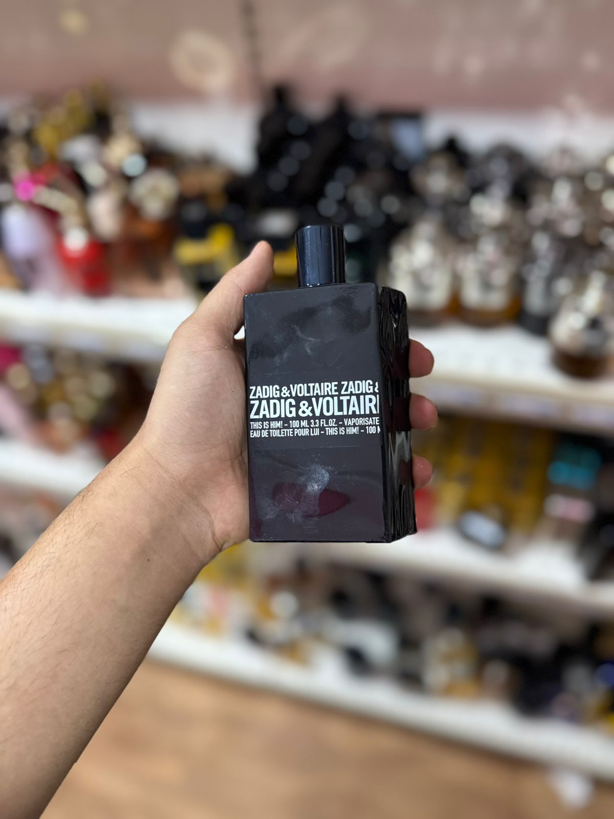 zadig and voltaire noir 100ml(complet sans emballage)