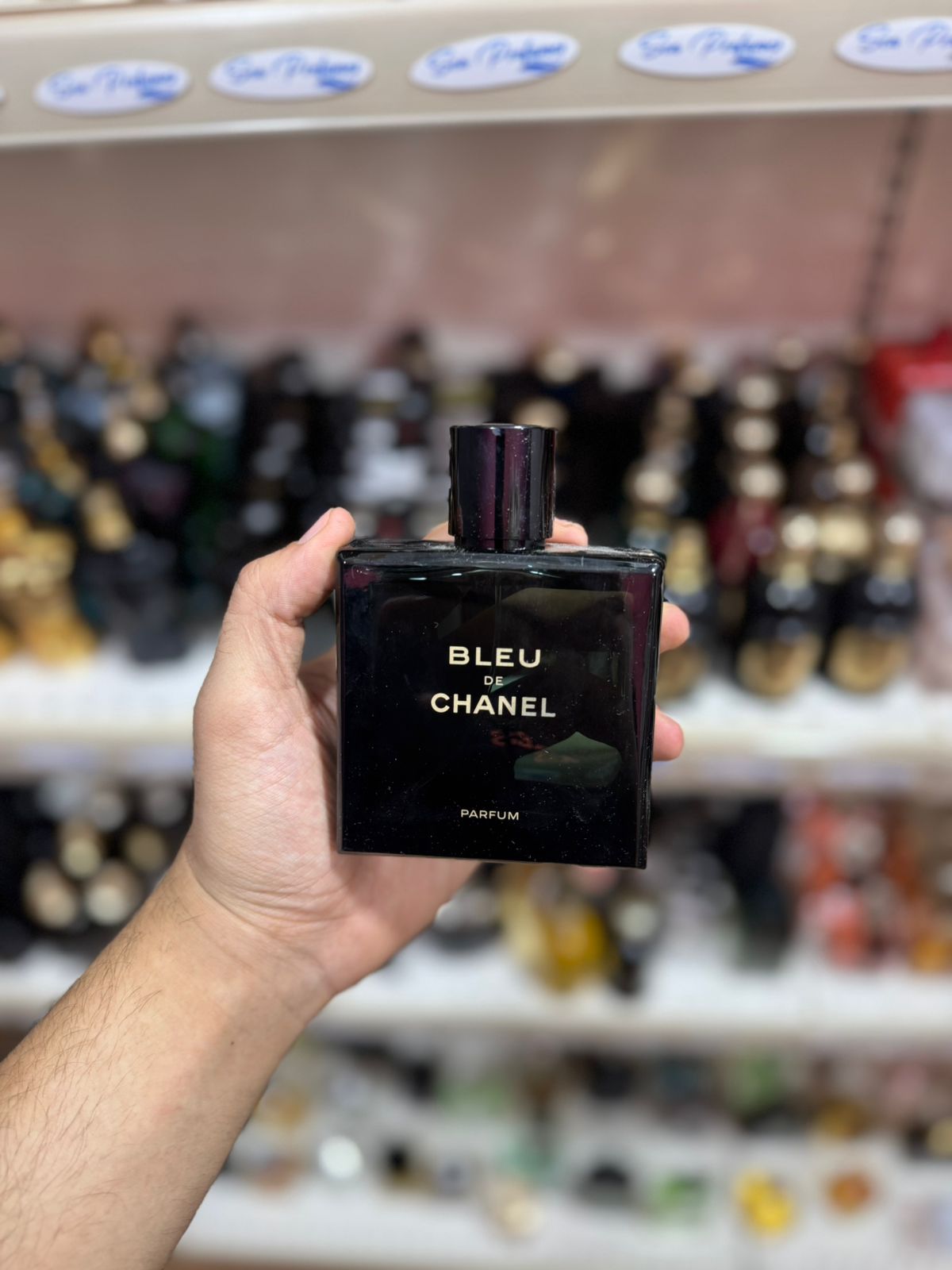 bleu chanel parfum100ml(complet sans emballage)