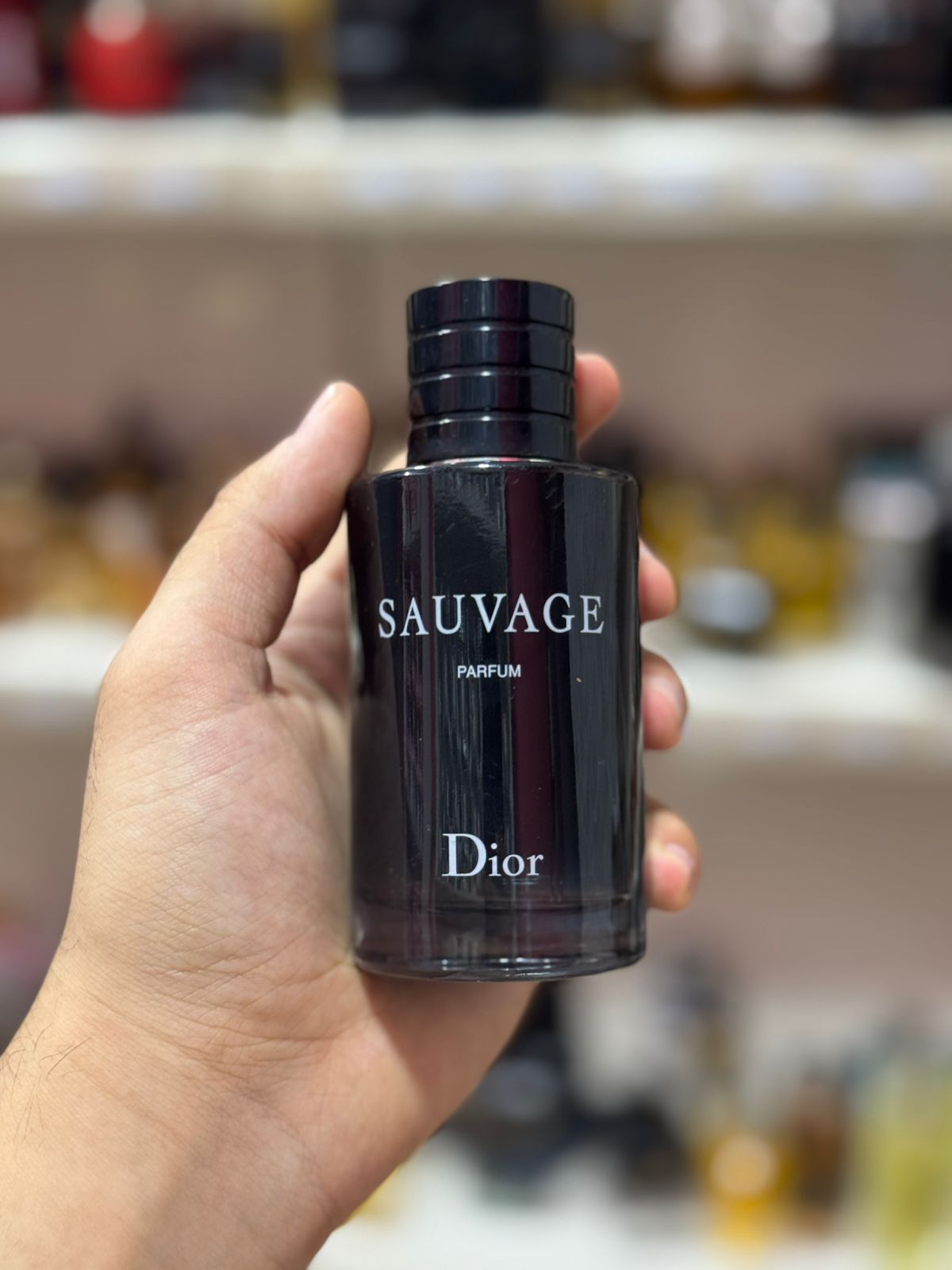 sauvage parfum 100ml  (complet sans emballage)