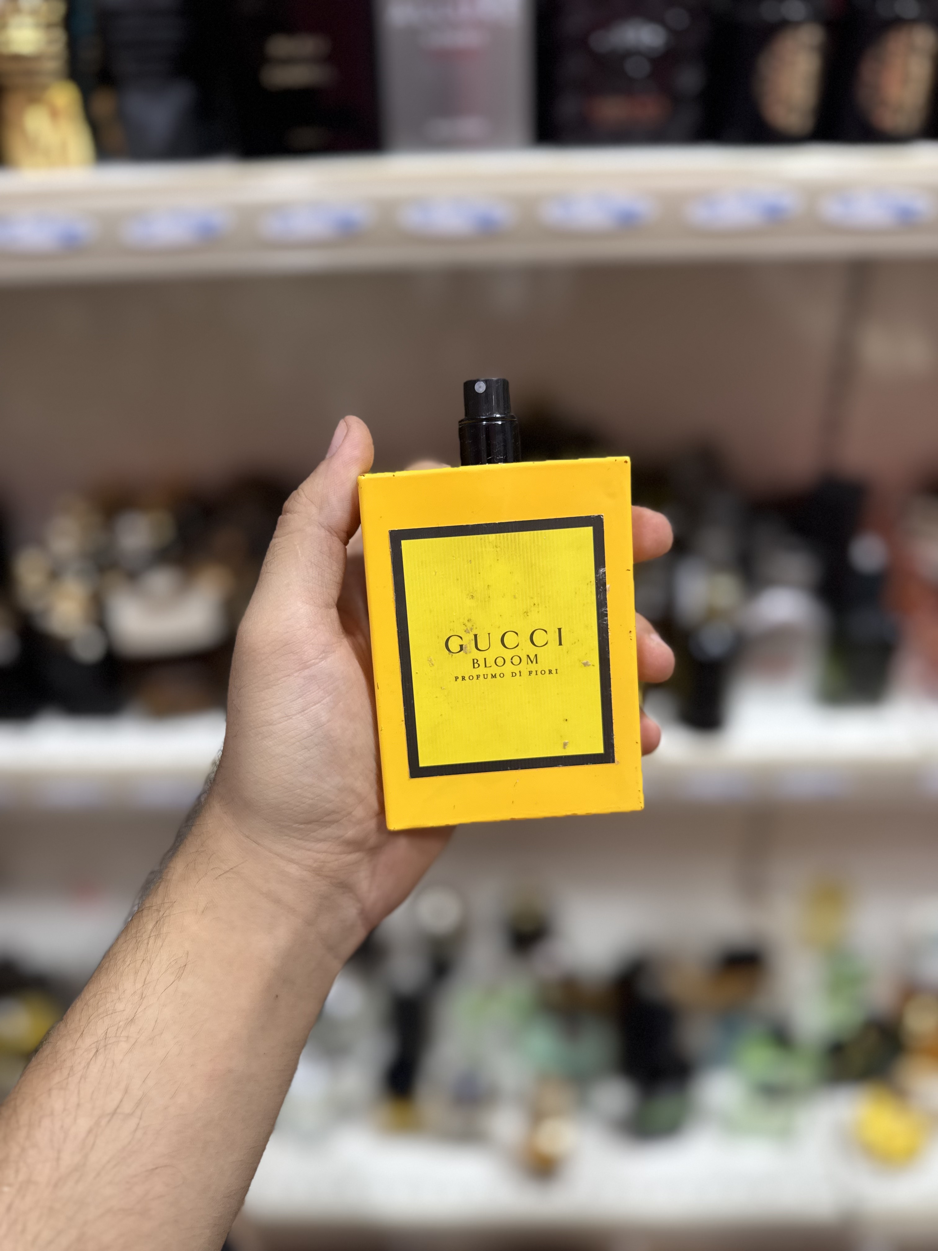 Gucci bloom jaune (complet sans emba)