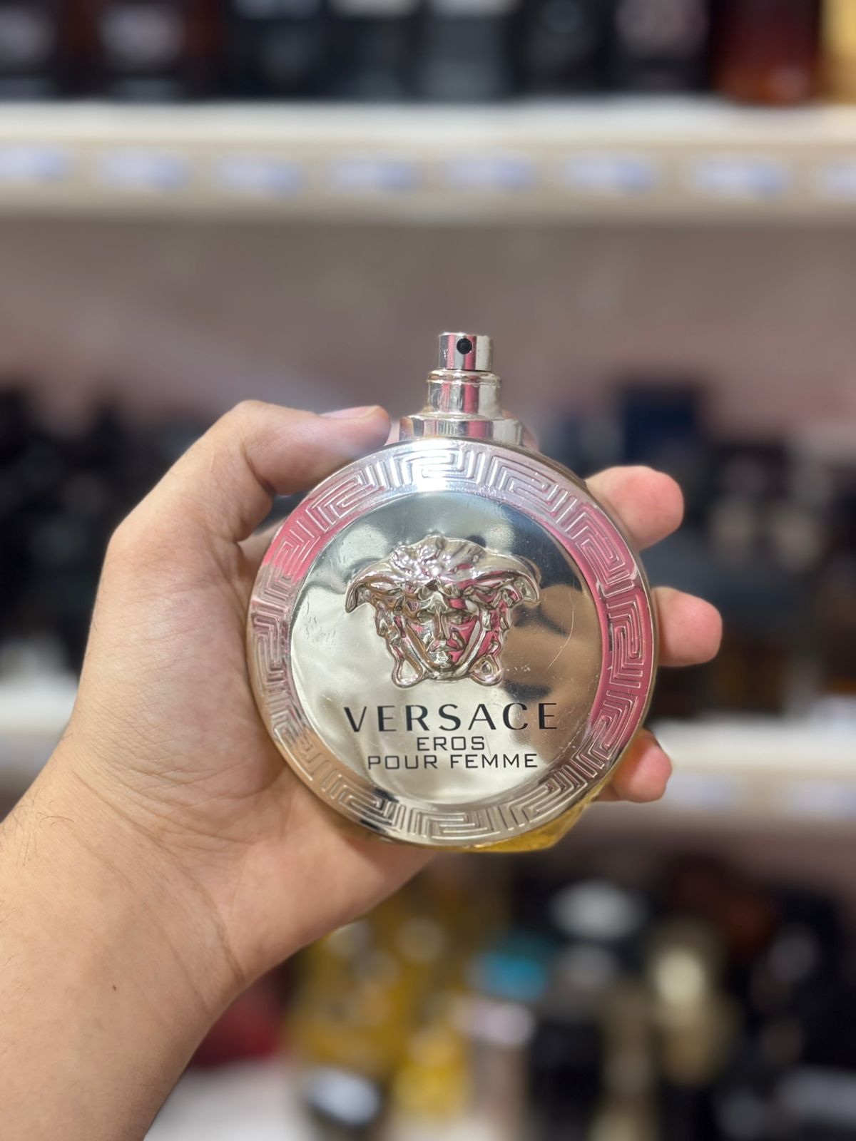 versace eros femme 100ml  (complet sans emballage)