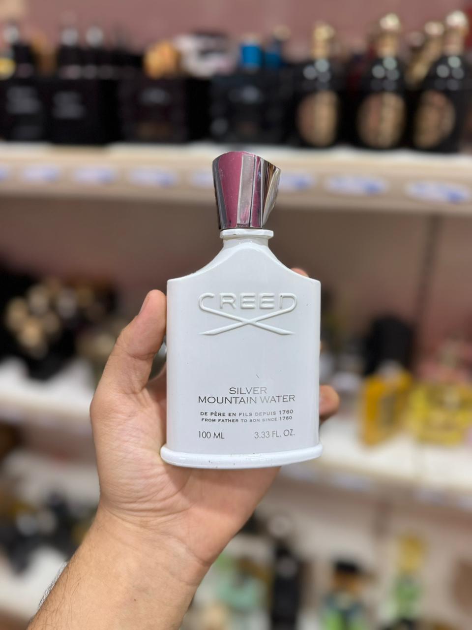 creed silver 100ml  (complet sans emballage)