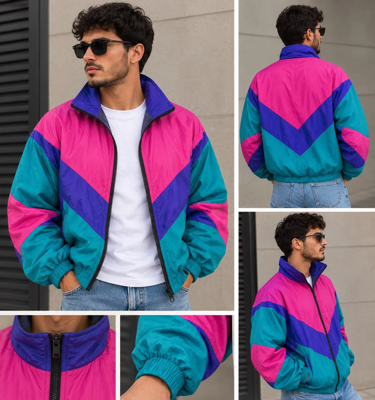 JACKET 80's UNISEXE