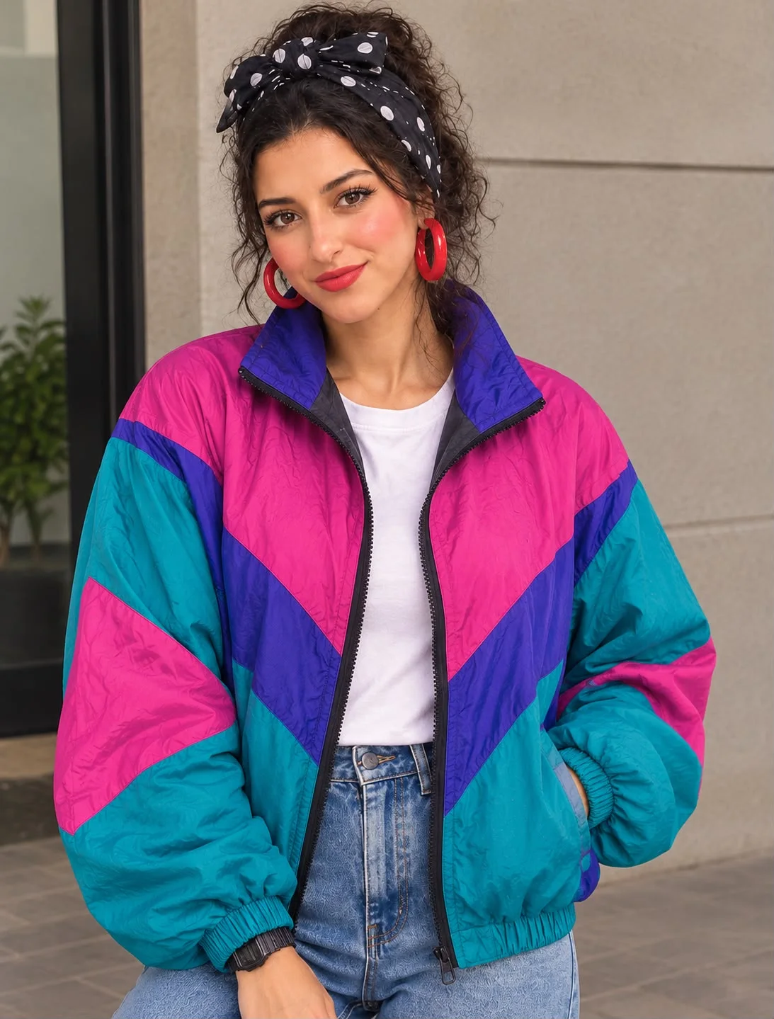 JACKET 80's UNISEXE