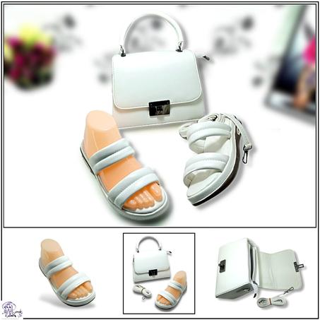 Sandales et sacs assortis