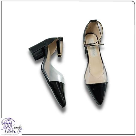 Talon ouvert et transparent