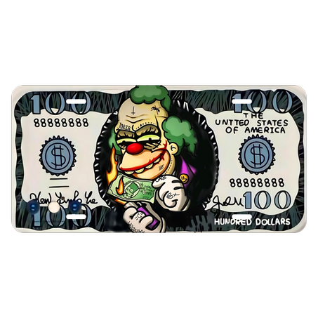 Plaque Dollars X Simpson